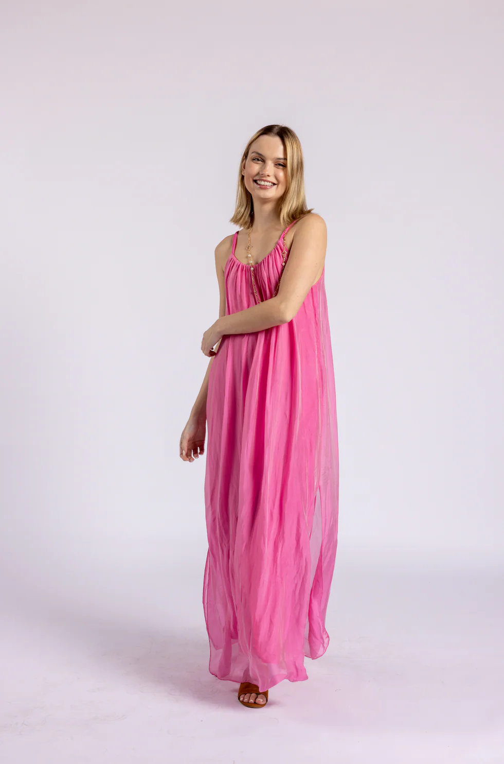 Italia Silk Dress - Image 29